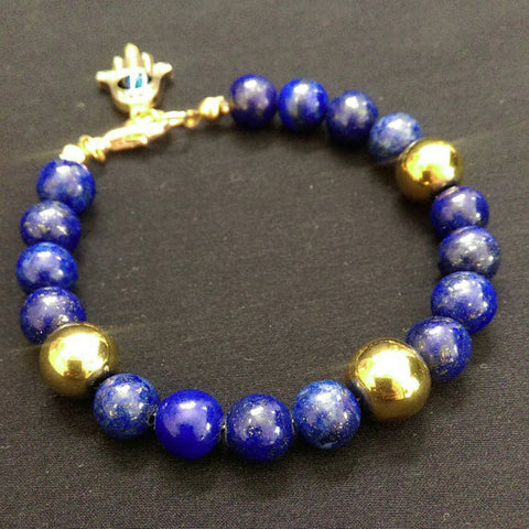 Lapis Lazuli Bracelet // Gemstone Bracelet