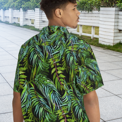 Tropical Leaves Hawaiian Shirt